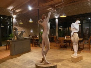 Wnętrze pierogarni Złote Jabłko